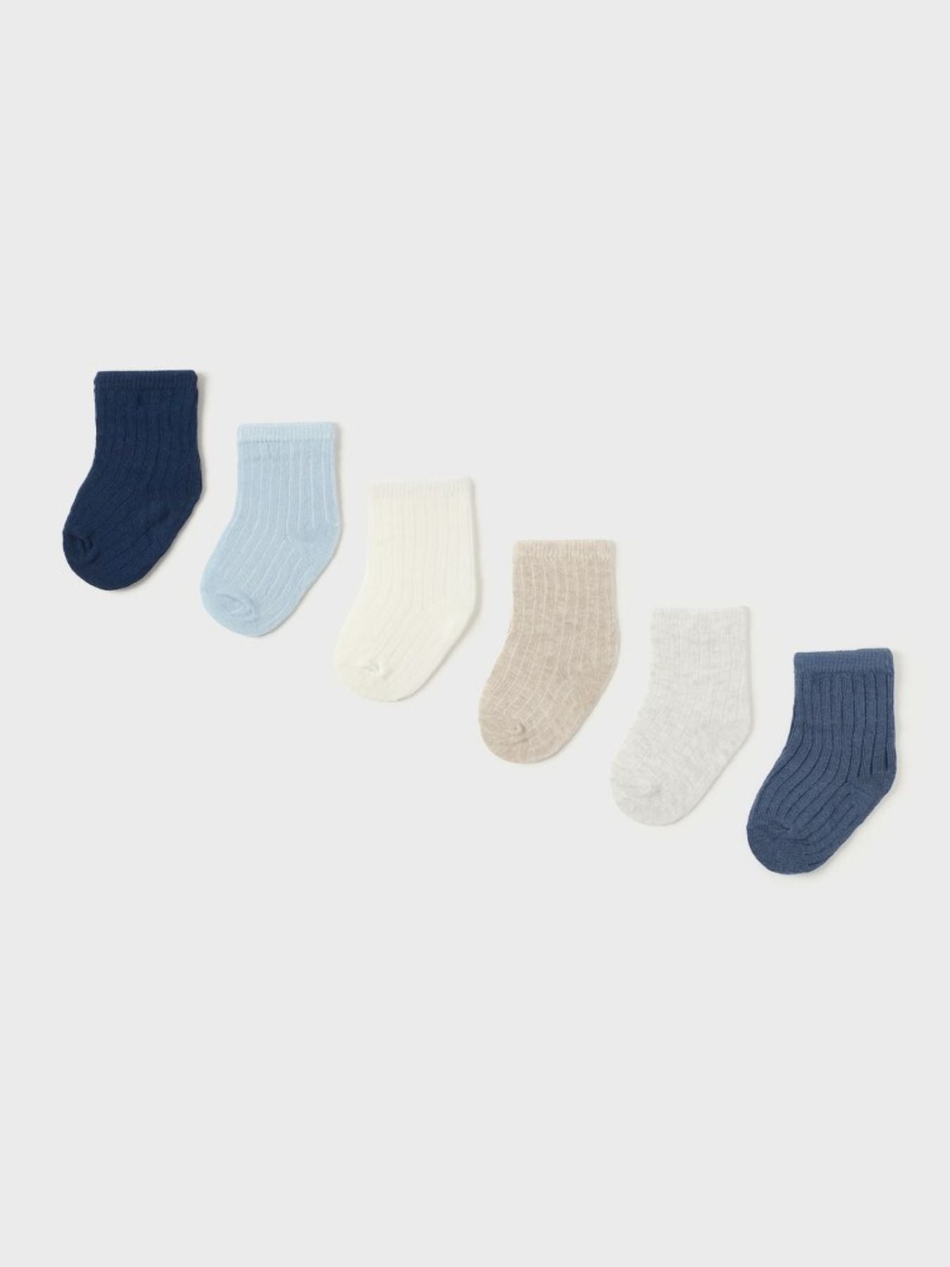 Set 6 calzini  AZZURRO 1C-9758/AZ