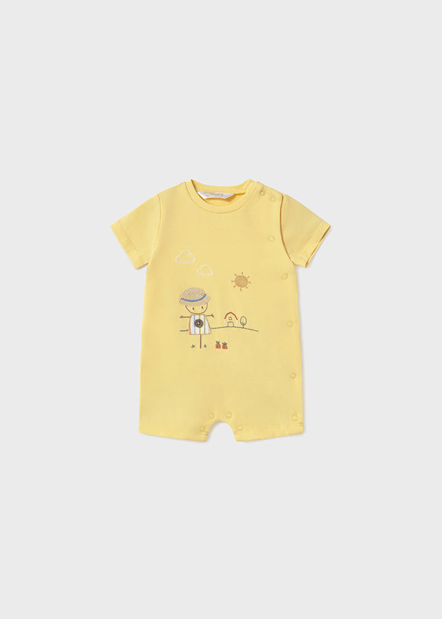 Pagliaccetto Bipack Cotone Giallo 1707/G