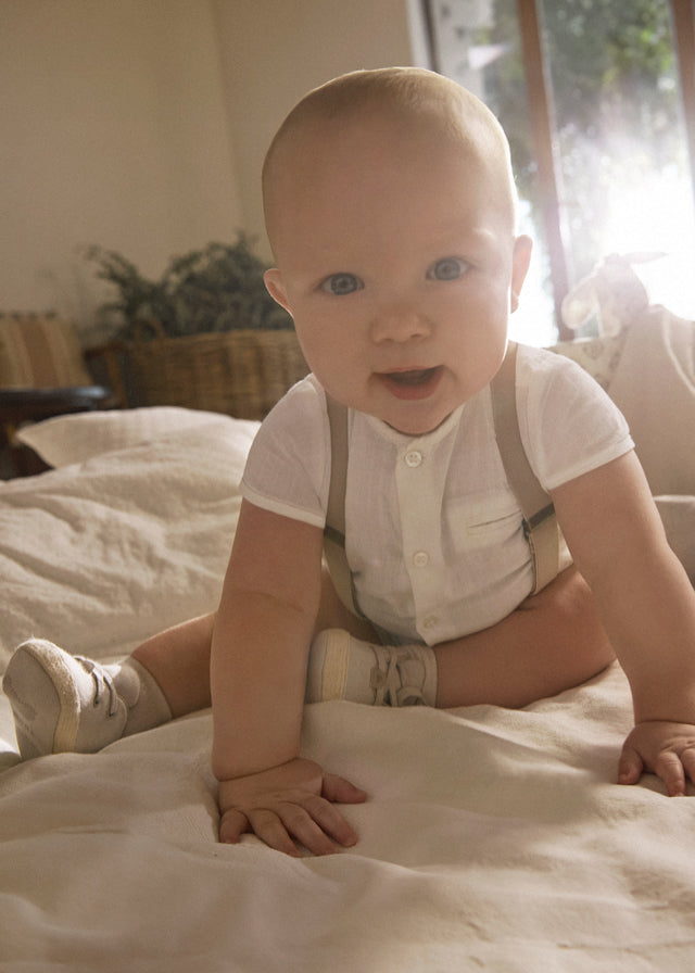 Completo Bretelle Avorio MAYORAL 1215/A