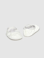 Baby Girl's Shoes, Ecru, 9964/94