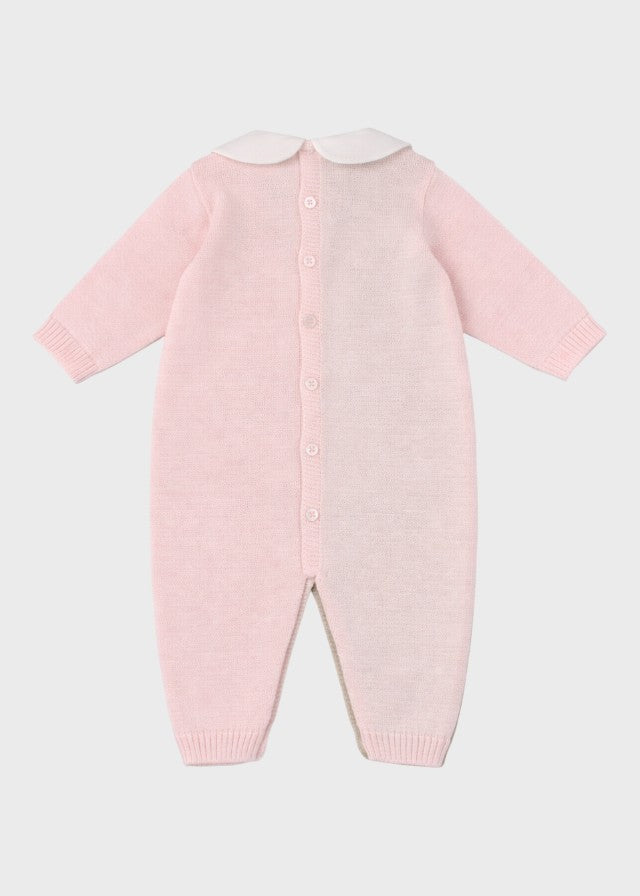 Tutina Teddy Ricamato Rosa EK6010/R