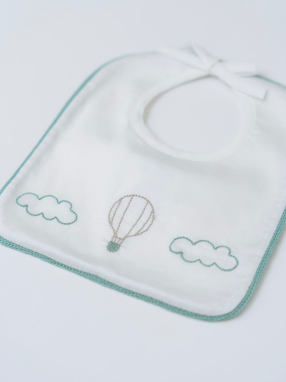 Bavetta Mongolfiera Neonato VANIGLIA IN57BAV/V -  NANU' BABY