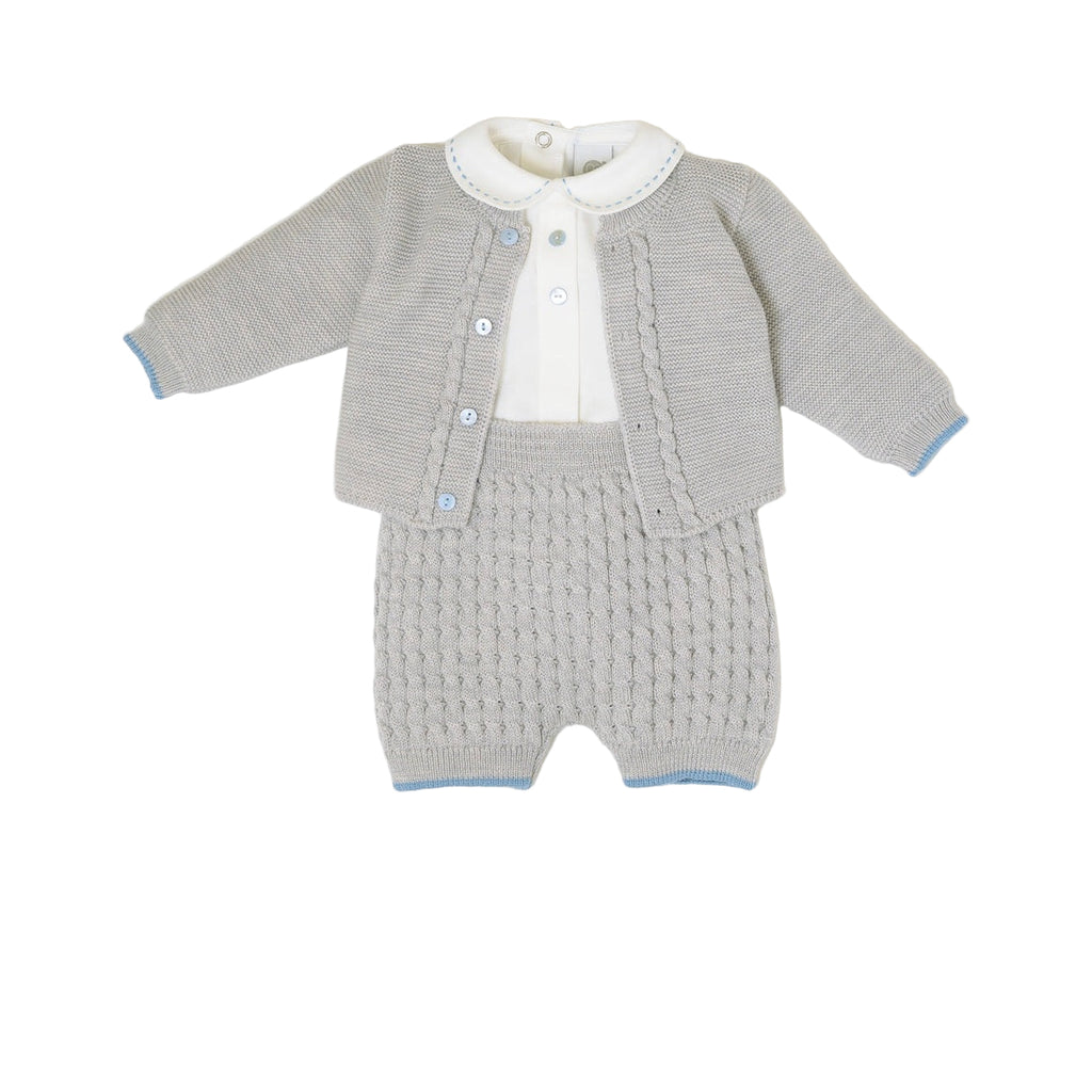 Completo nascita Neonato GRIGIO IN6860/G -  NANU' BABY