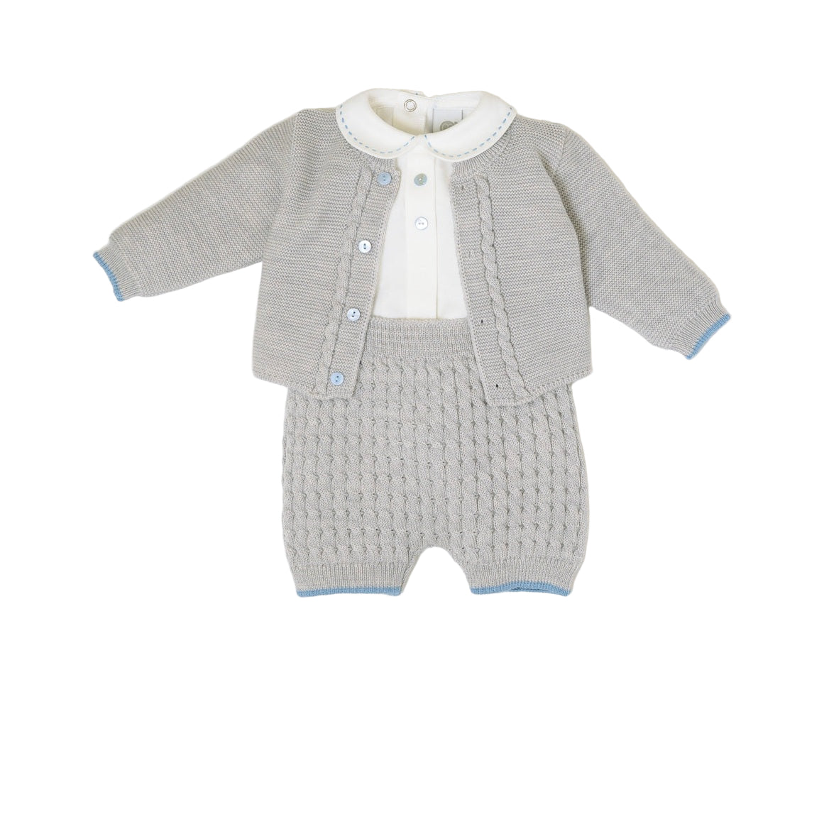 Completo nascita Neonato GRIGIO IN6860/G -  NANU' BABY