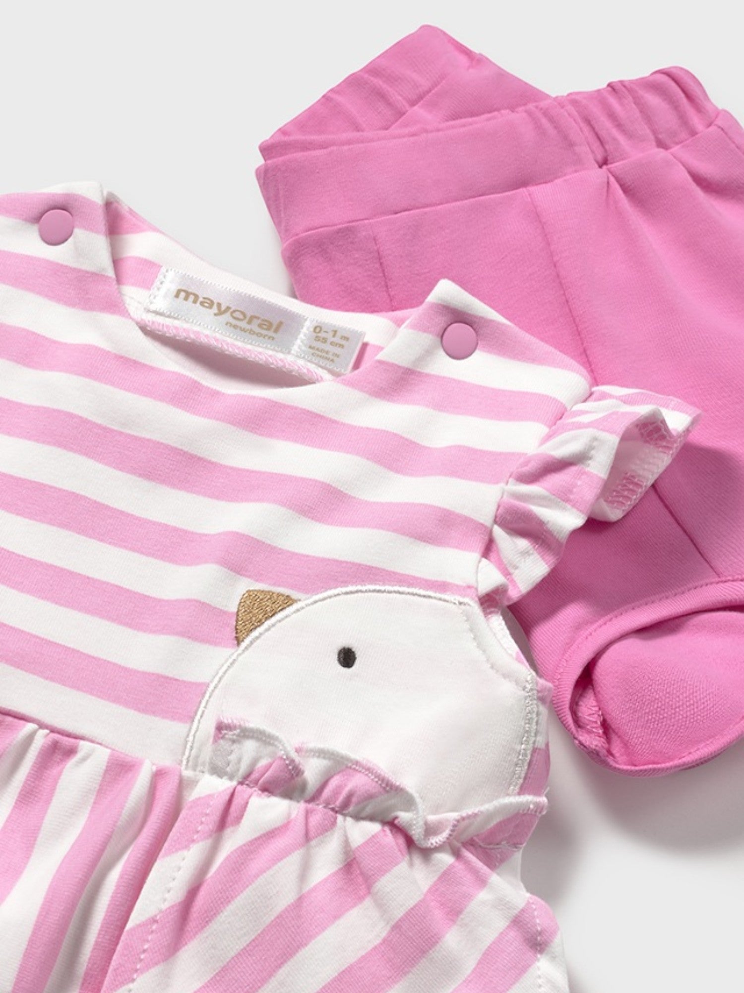 Completo punto 4 pezzi Bimba ROSA 1670 /R