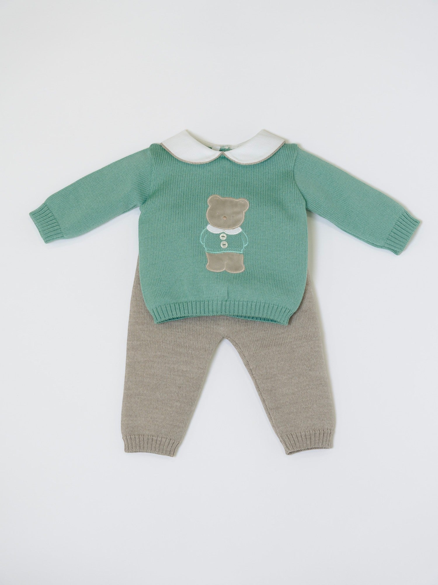 Completo nascita Teddy Bear Neonato Verde TEDDY BEAR/521-V -  NANU' BABY