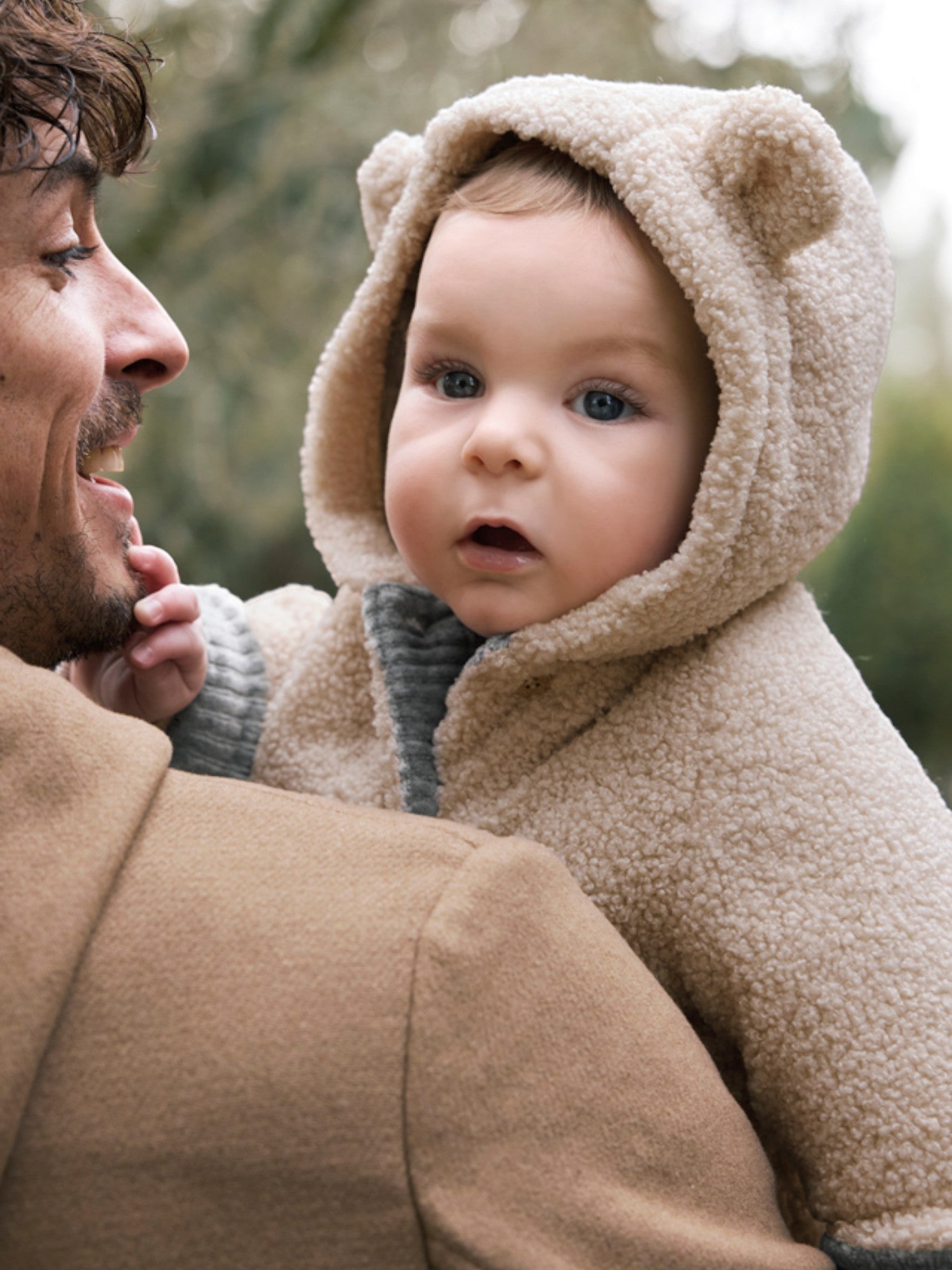 Cappotto reversibile Bimbo Grigio 2496/81 -  NANU' BABY
