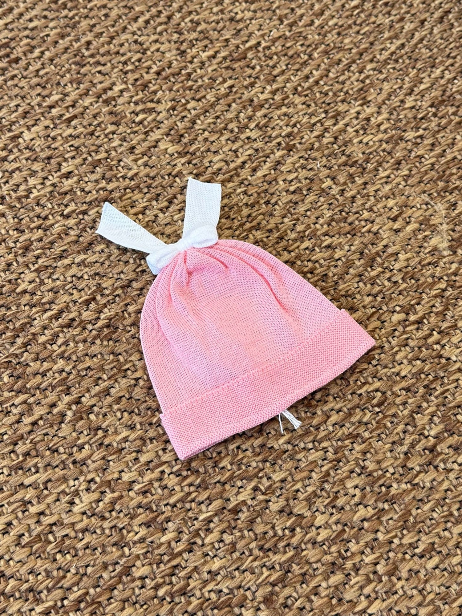 Cuffia Fiocco Neonata ROSA FIOCCO 681