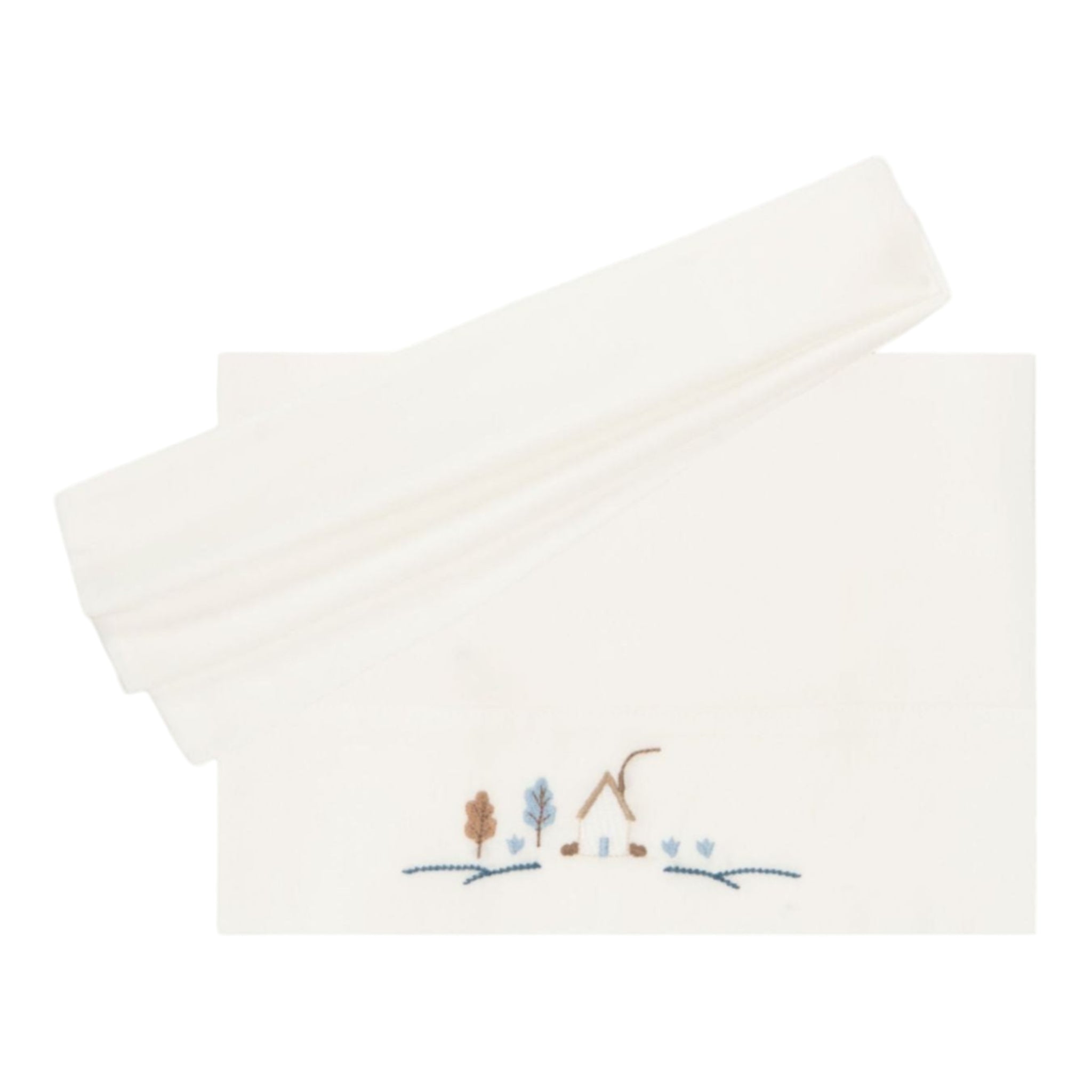 Lenzuolino Village Neonato VANIGLIA IB66LE -  NANU' BABY