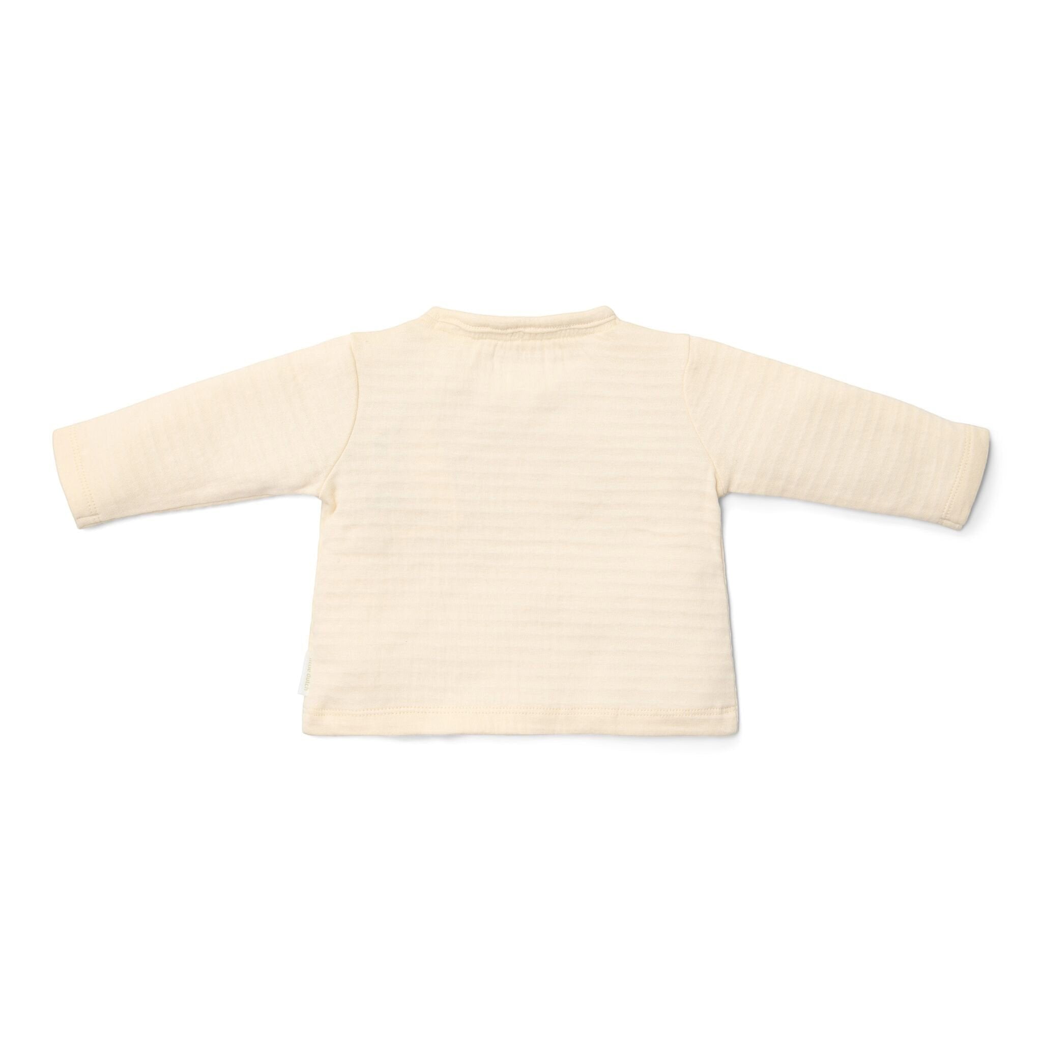 Long-sleeved shirt for baby, beige, CL25291019