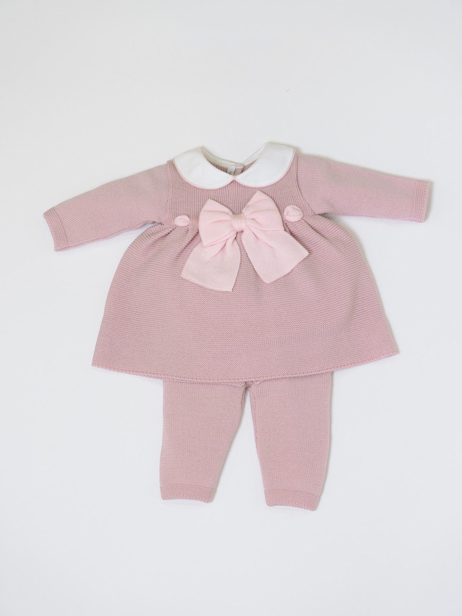Completo nascita  Fiocco romantico Neonata Rosa FIOCCO/401 -  NANU' BABY