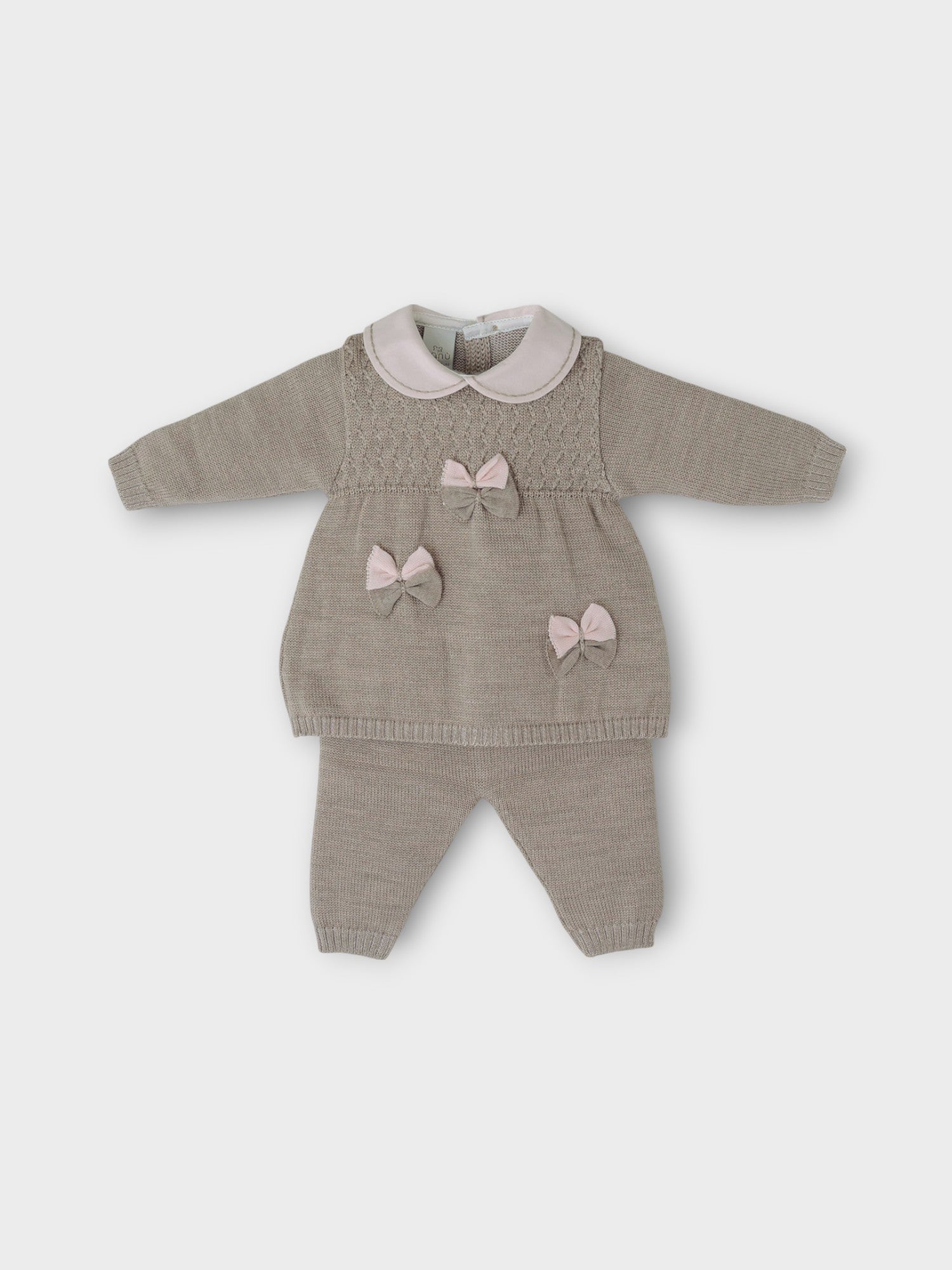 Completo nascita Neonata TORTORA IN4319/T -  NANU' BABY