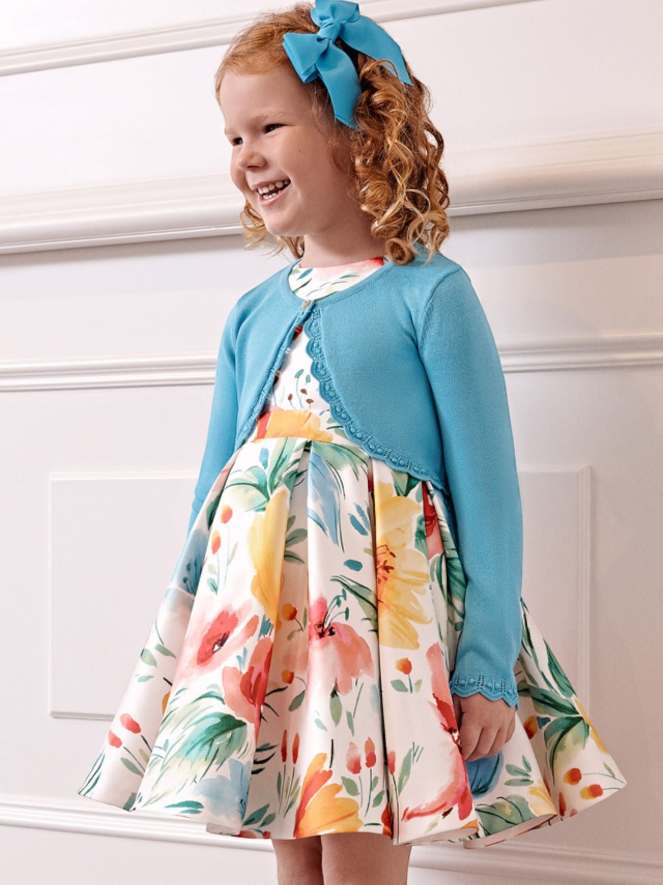Bolero tricot Bimba TURCHESE 5366/T
