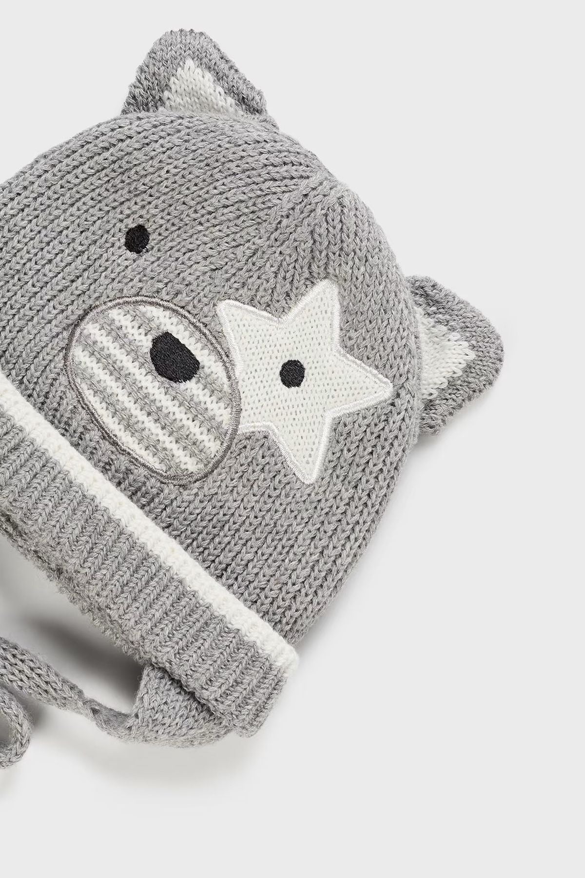 Completo cappello e manopole  GRIGIO 9667-