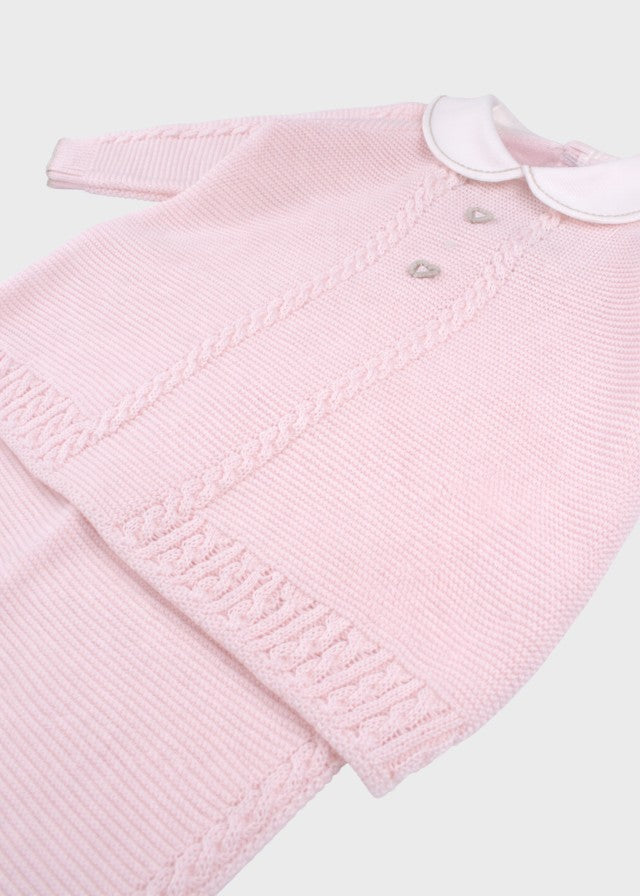 Taubengrau Rosa Herzen Set EK6319/R