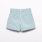 Bermuda quadri lurex Bimba Verde 5719/9 -  NANU' BABY