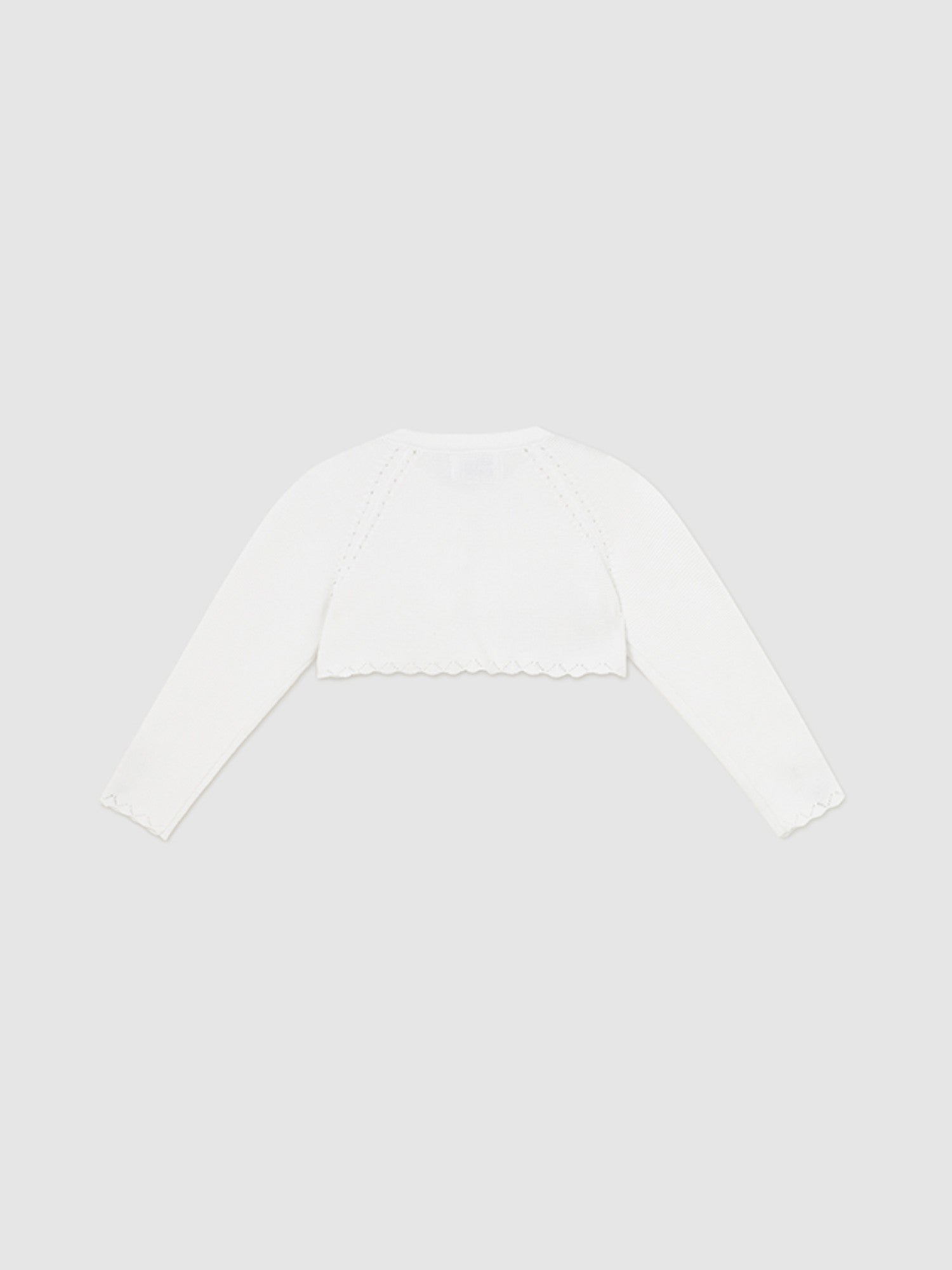 Cardigan cerimonia Bimba BIANCO 1313/085