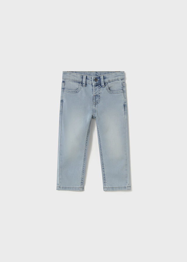 Pantaloni Cotone Effetto Jeans 1582/85