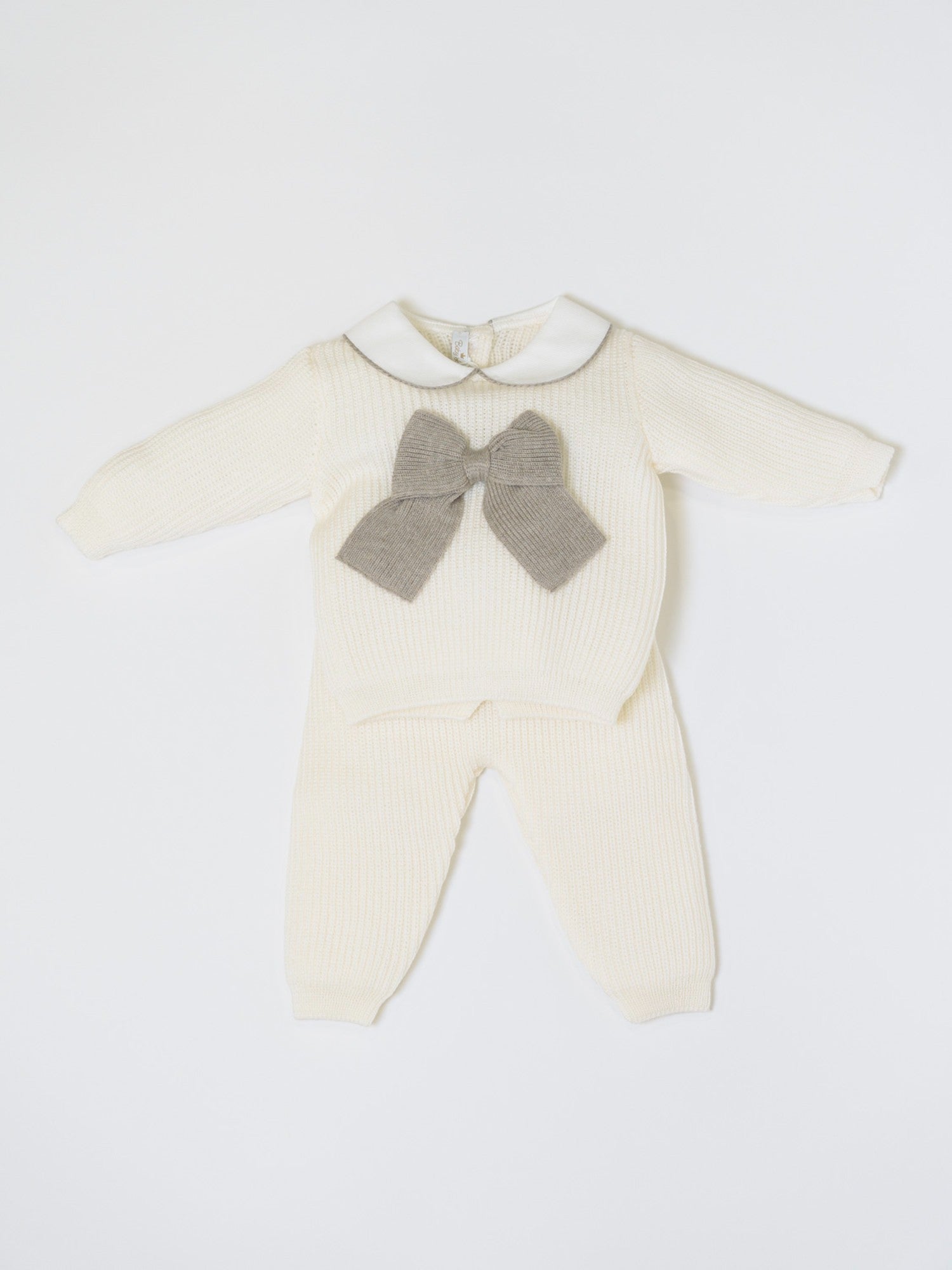 Completo nascita Fiocchi Neonata PANNA FIOCCHI/466 -  NANU' BABY
