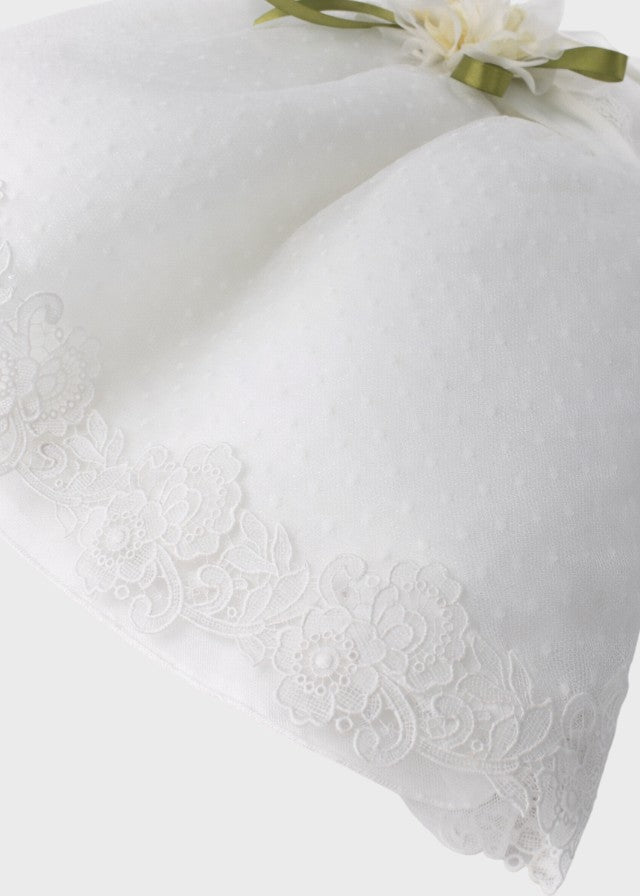 Abito Fil Coupé Seta Vaniglia GG2639CMI corredino e abbigliamento neonato | NANU' BABY