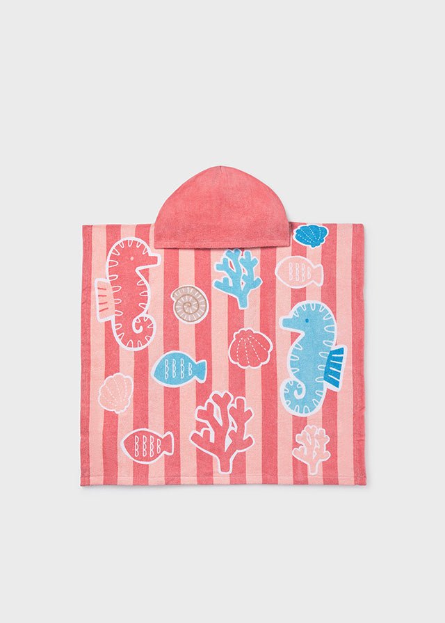 Accappatoio Mare Cotone Arancione 9114/75 corredino e abbigliamento neonato | NANU' BABY