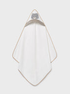 Accappatoio Neonato Beige 9988/88 corredino e abbigliamento neonato | NANU' BABY