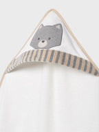 Accappatoio Neonato Beige 9988/88 corredino e abbigliamento neonato | NANU' BABY