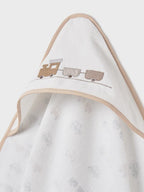 Accappatoio Neonato Marrone 9989/91 corredino e abbigliamento neonato | NANU' BABY