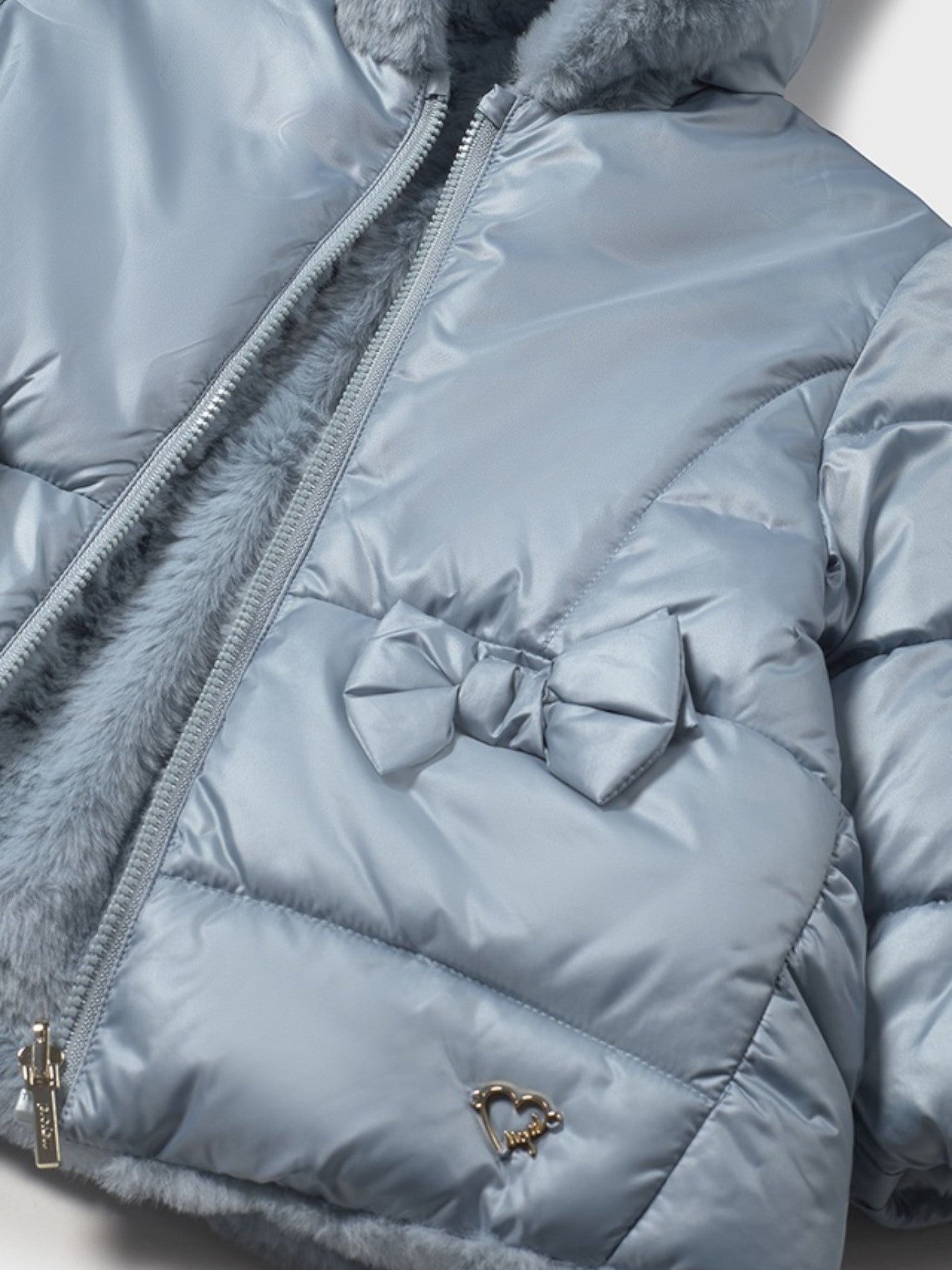 Reversible fur jacket for girls, CIELO 2435/79