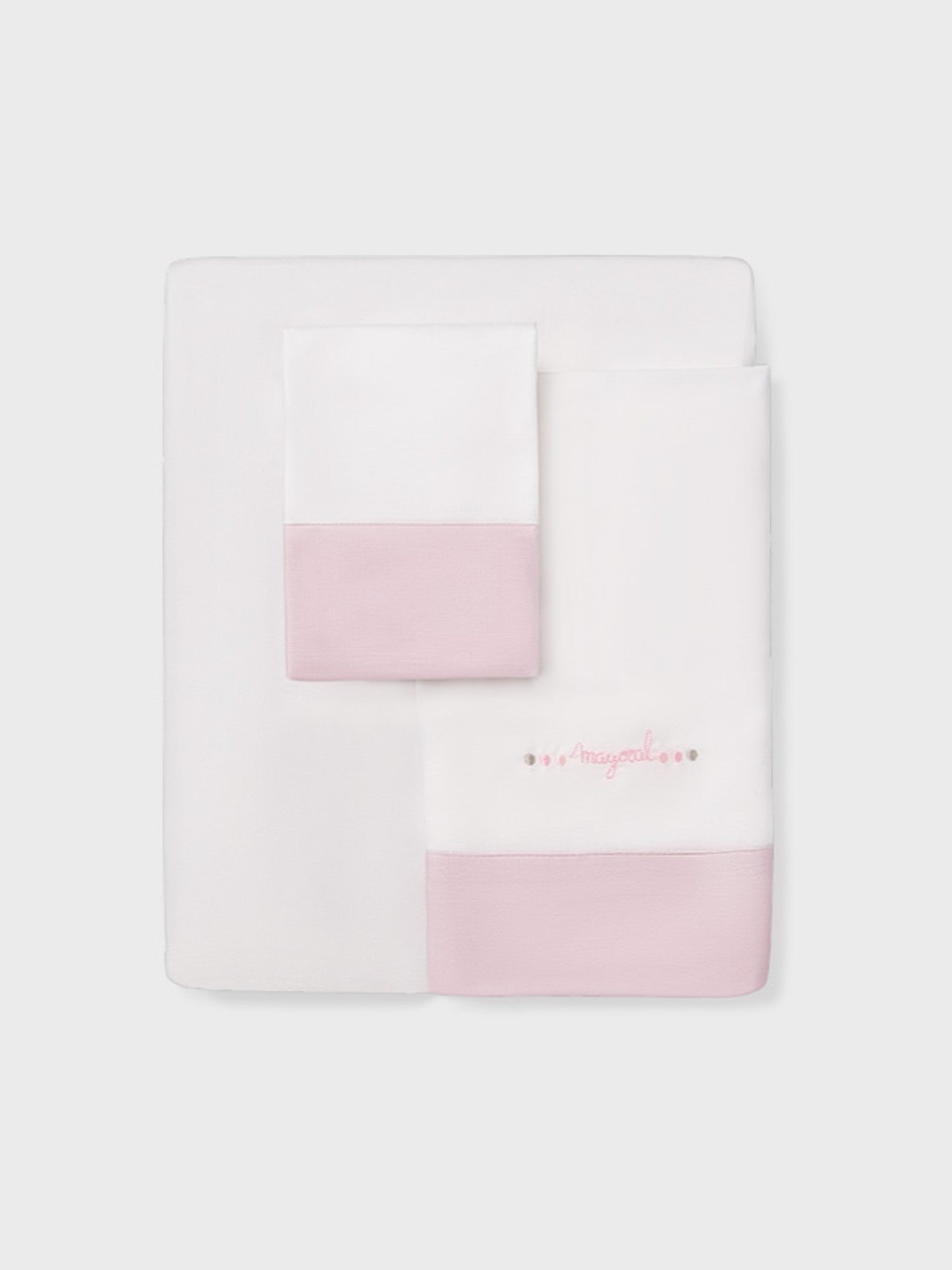 Lenzuolino Neonata Rosa 9992/12 -  NANU' BABY