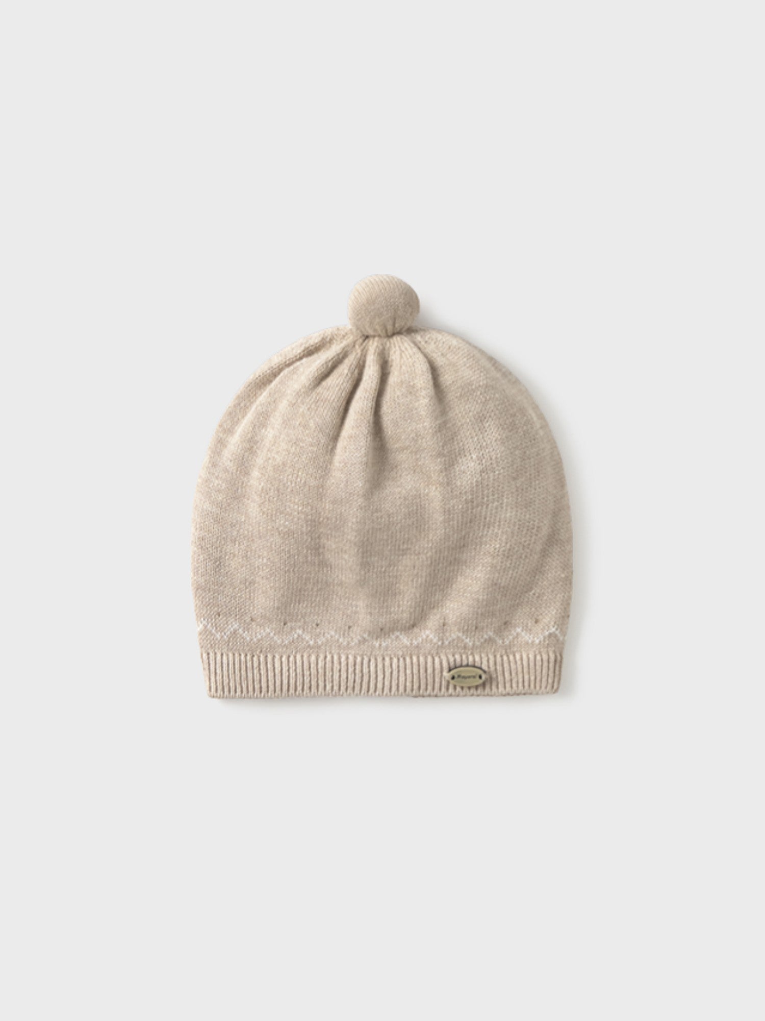 Cuffia Neonato Beige 9936/87 -  NANU' BABY