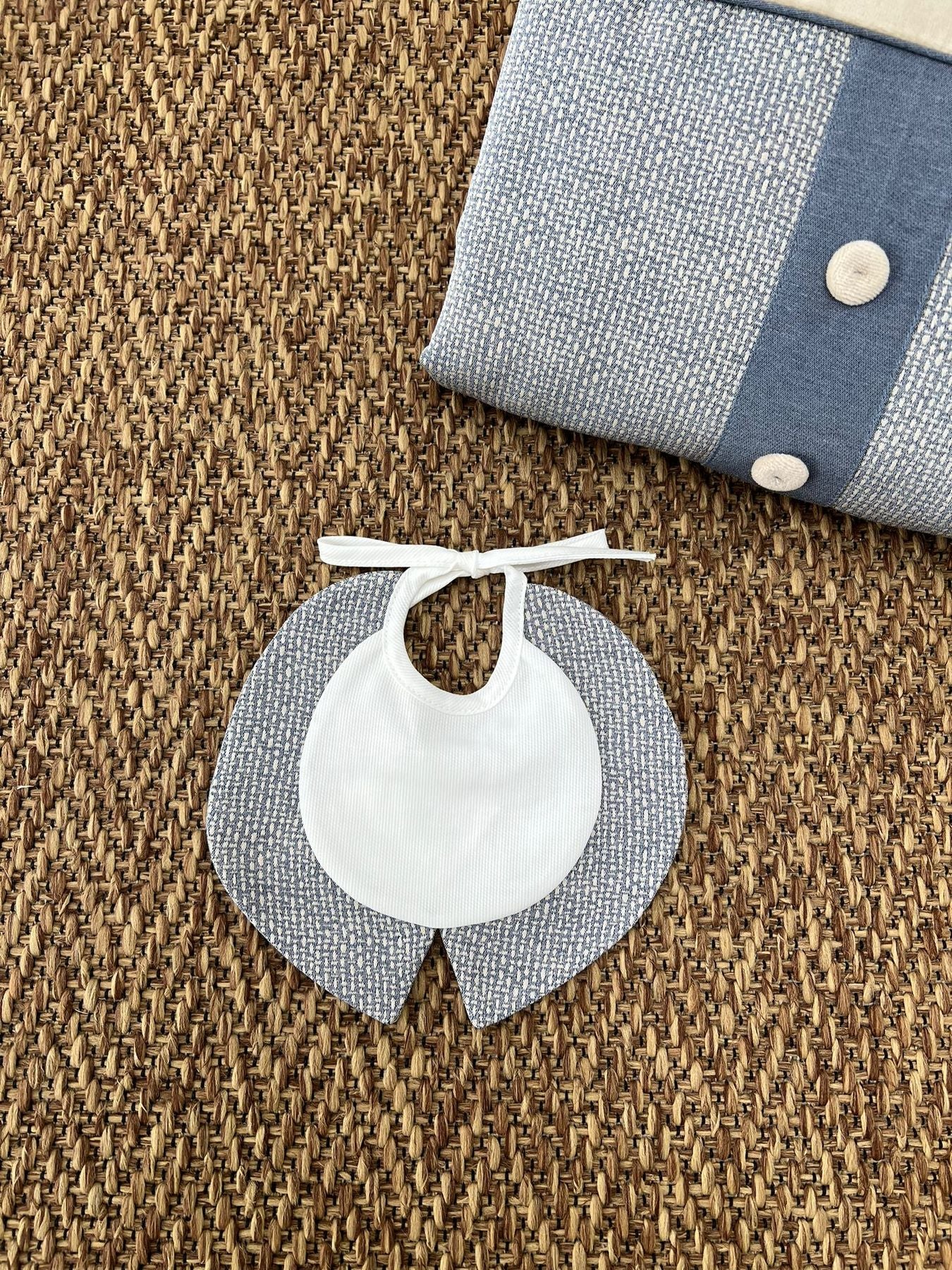 Bavetta Neonato Blu 5490BA