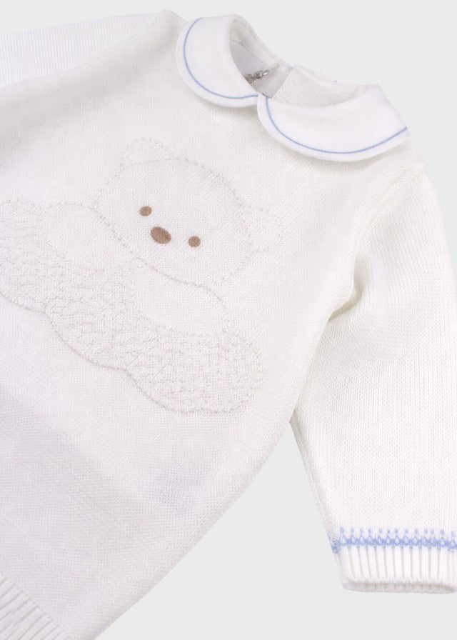 Hellblauer Teddy-Strampler EK5710/C