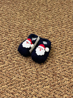 Babbucce 100% lana vergine Neonato BLU 4015 corredino e abbigliamento neonato | NANU' BABY