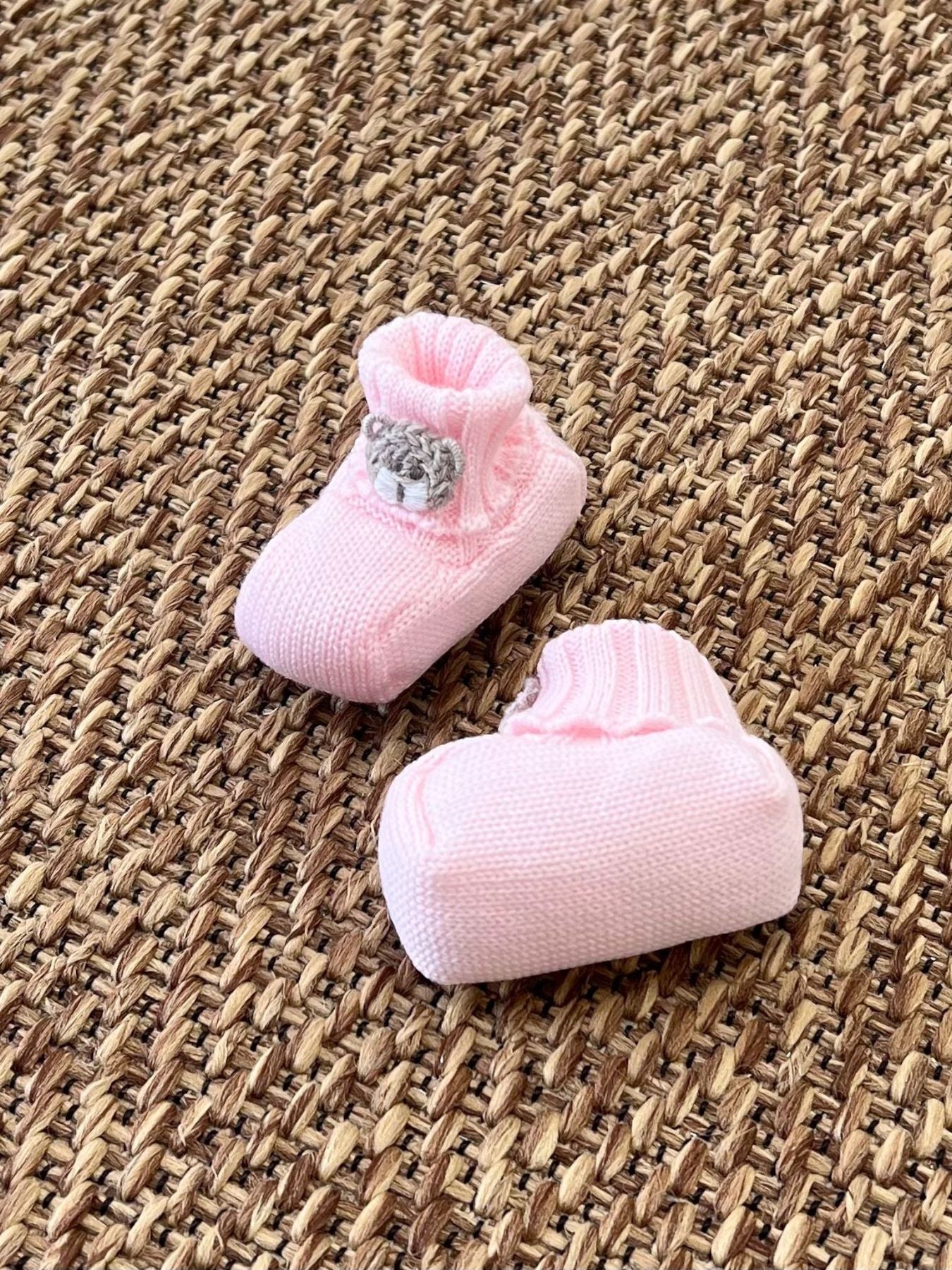 Babbucce Amore Neonata ROSA IB65S/R corredino e abbigliamento neonato | NANU' BABY