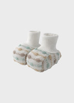 Babbucce Cotone Verde EK51S/V corredino e abbigliamento neonato | NANU' BABY