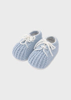 Babbucce Punto Vapore Cielo ROBERTO/SC corredino e abbigliamento neonato | NANU' BABY