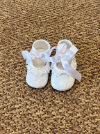 Ballerina Pizzo Bimba BEIGE 7025 corredino e abbigliamento neonato | NANU' BABY