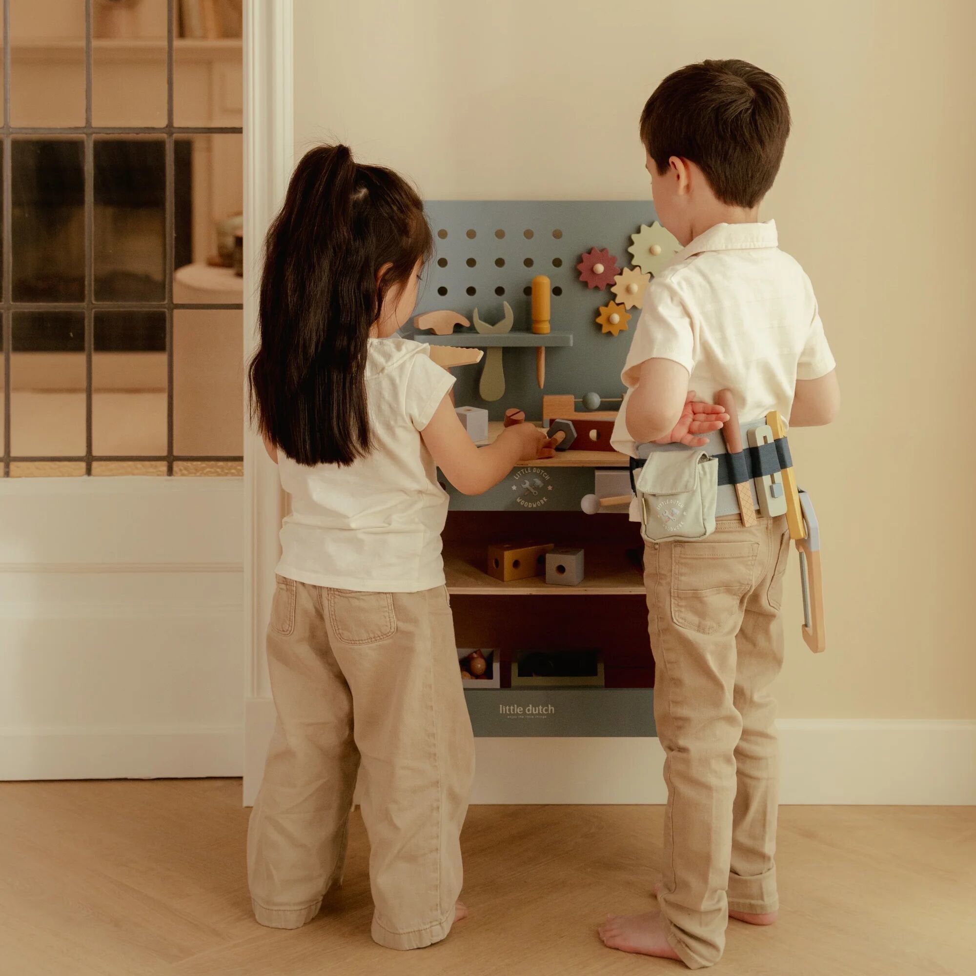 Banco da lavoro con attrezzi Multicolore LD2545 corredino e abbigliamento neonato | NANU' BABY