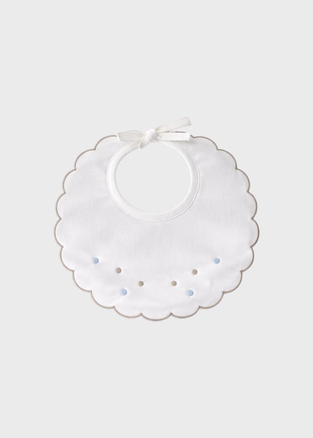 Bavetta Cotone Cielo EK59BAV/C corredino e abbigliamento neonato | NANU' BABY