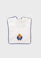 Bavetta Cotone Veicoli Blu CETIN/BAV - B corredino e abbigliamento neonato | NANU' BABY