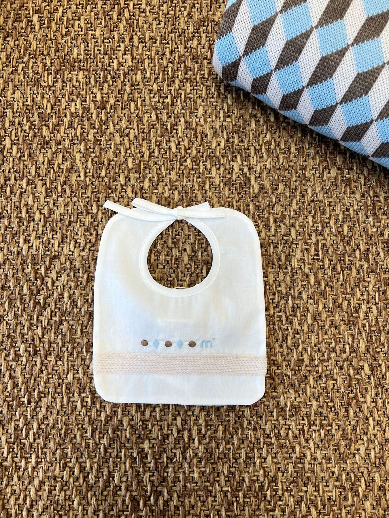 Bavetta Fantasia Neonato Vaniglia IG68BAV corredino e abbigliamento neonato | NANU' BABY