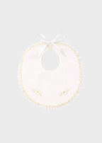 Bavetta Margherite Applicate Giallo ZULEYA/BAV - G corredino e abbigliamento neonato | NANU' BABY