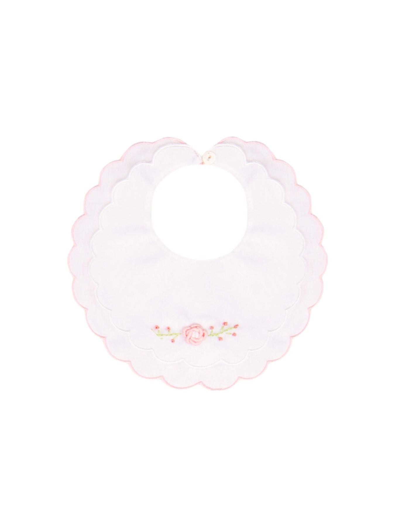 Bavetta Neonata Bianco EP27BAV corredino e abbigliamento neonato | NANU' BABY