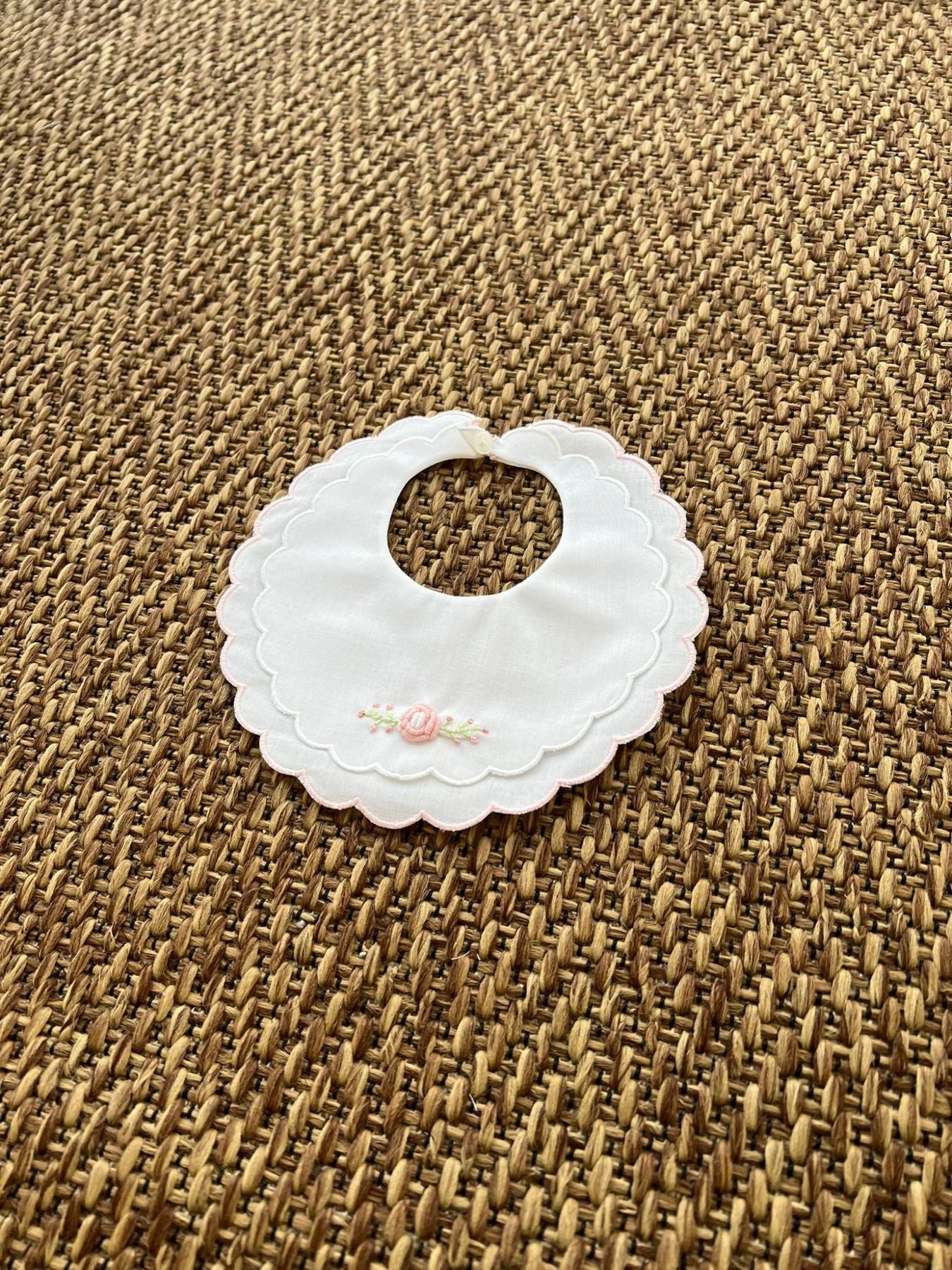 Bavetta Neonata Bianco EP27BAV corredino e abbigliamento neonato | NANU' BABY