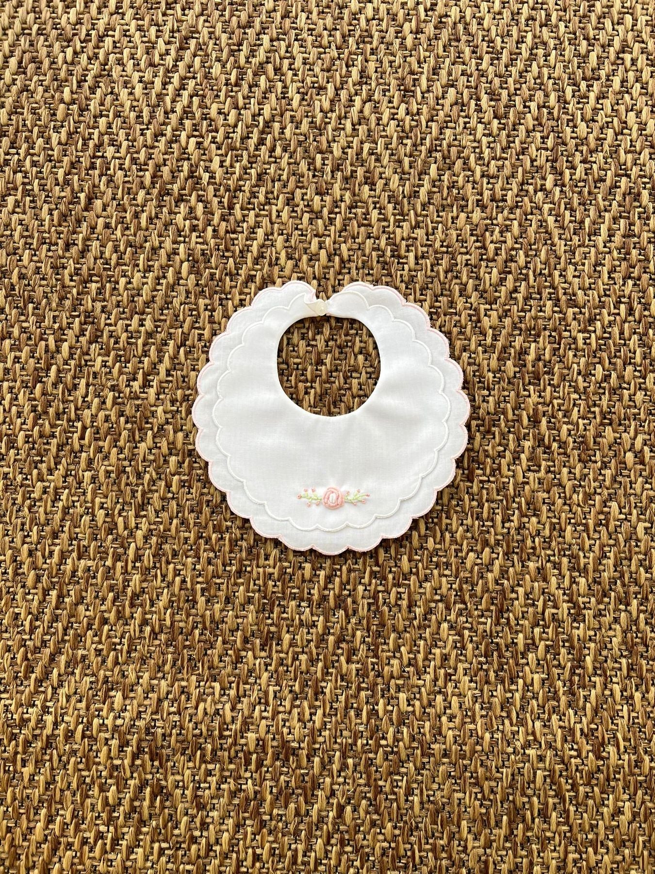 Bavetta Neonata Bianco EP27BAV corredino e abbigliamento neonato | NANU' BABY