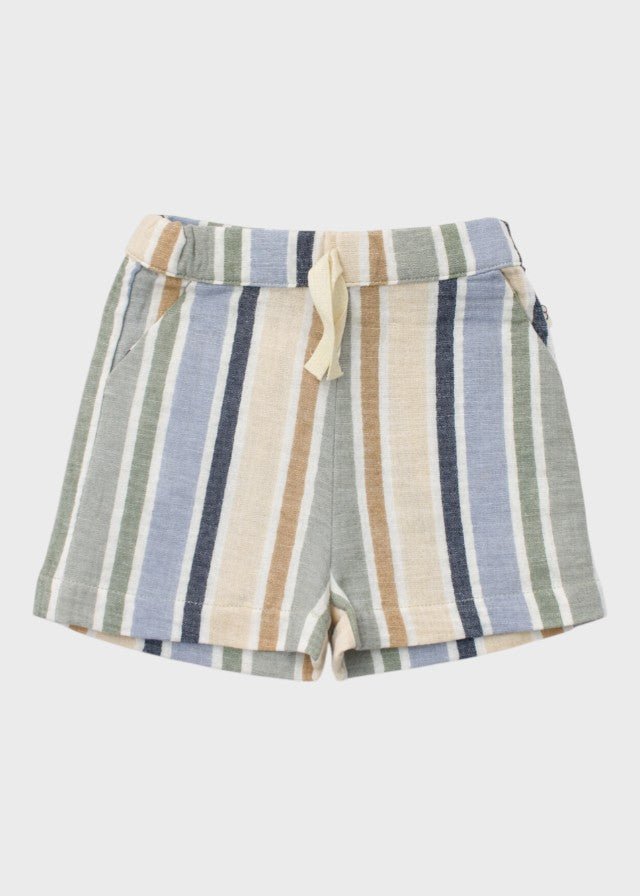 Bermuda Bimbo Garza Cotone Multicolore C63312 corredino e abbigliamento neonato | NANU' BABY