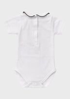 Body Camicia Bimbo Cotone Bianco C63116 corredino e abbigliamento neonato | NANU' BABY