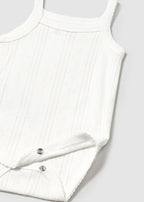 Body Intimo Bretellina Bianco 1745 corredino e abbigliamento neonato | NANU' BABY