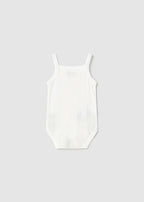 Body Intimo Bretellina Bianco 1745 corredino e abbigliamento neonato | NANU' BABY